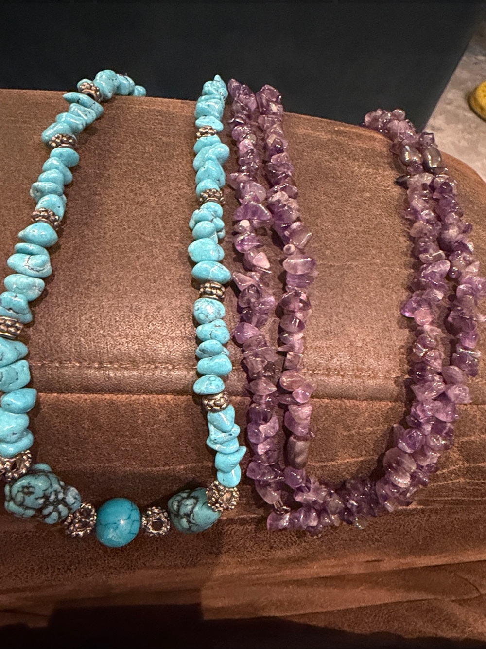 Stunning Stone Necklace Set